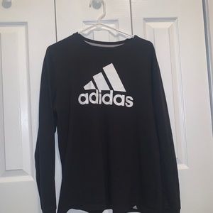 long sleeved adidas shirt
